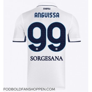 SSC Napoli Frank Anguissa #99 Udebanetrøje 2024-25 Kortærmet